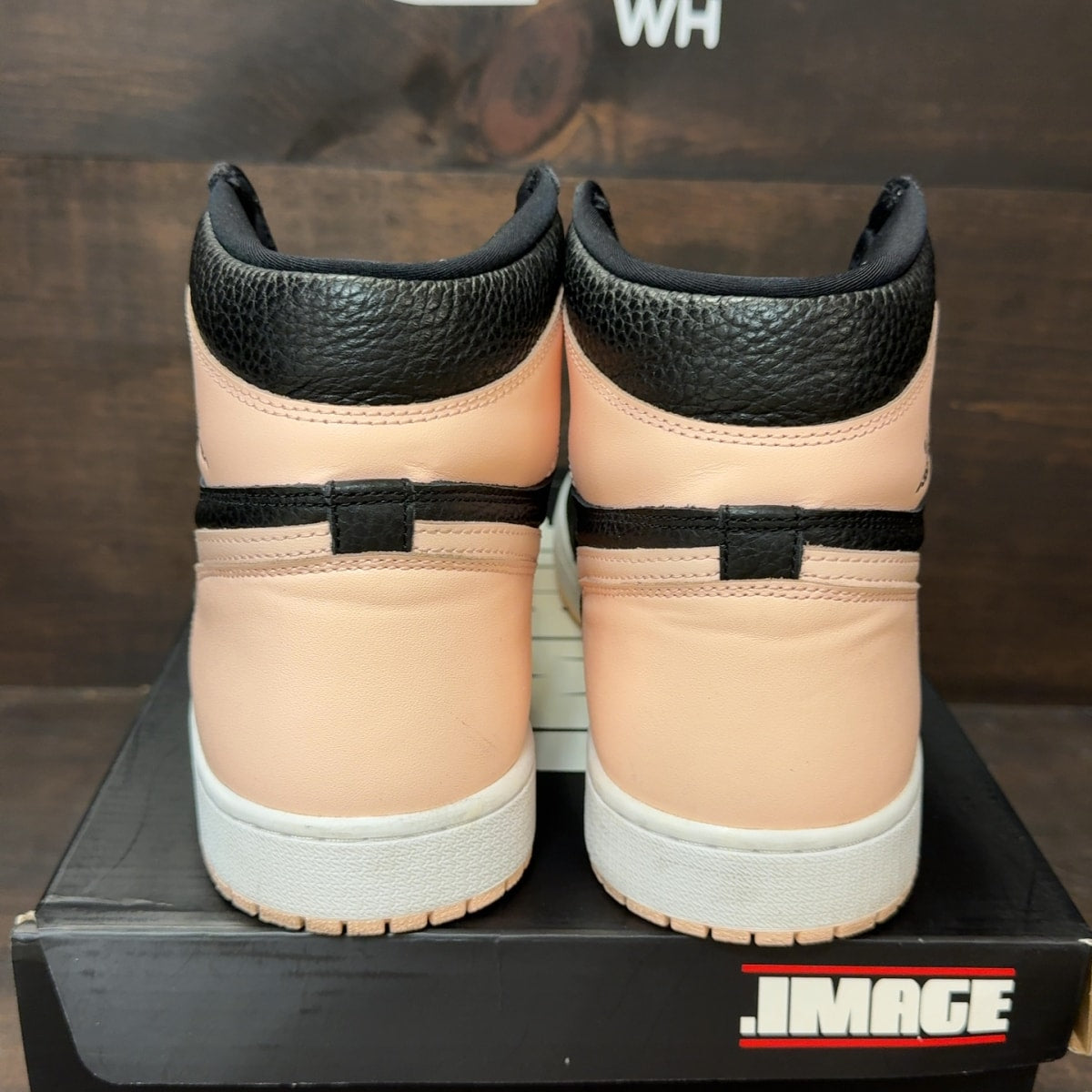 Jordan 1 Retro High Black Crimson Tint Size 13 (Pre-Owned) - aux