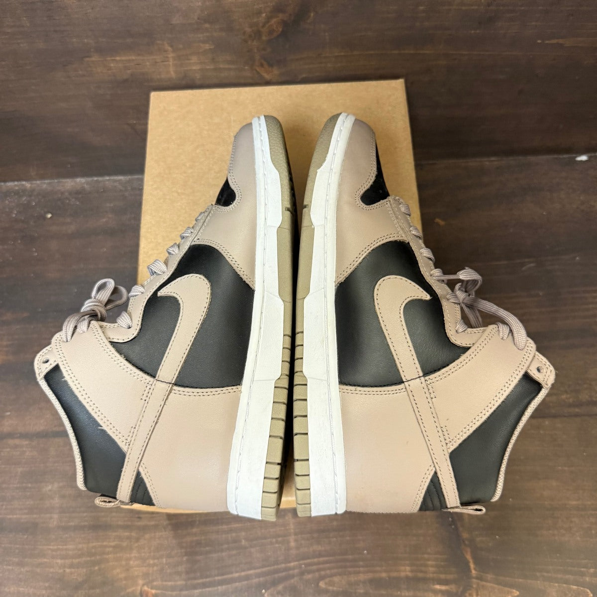 Nike Dunk High Moon Fossil (Women's) Size 8W (Pre-Owned) - Image 5