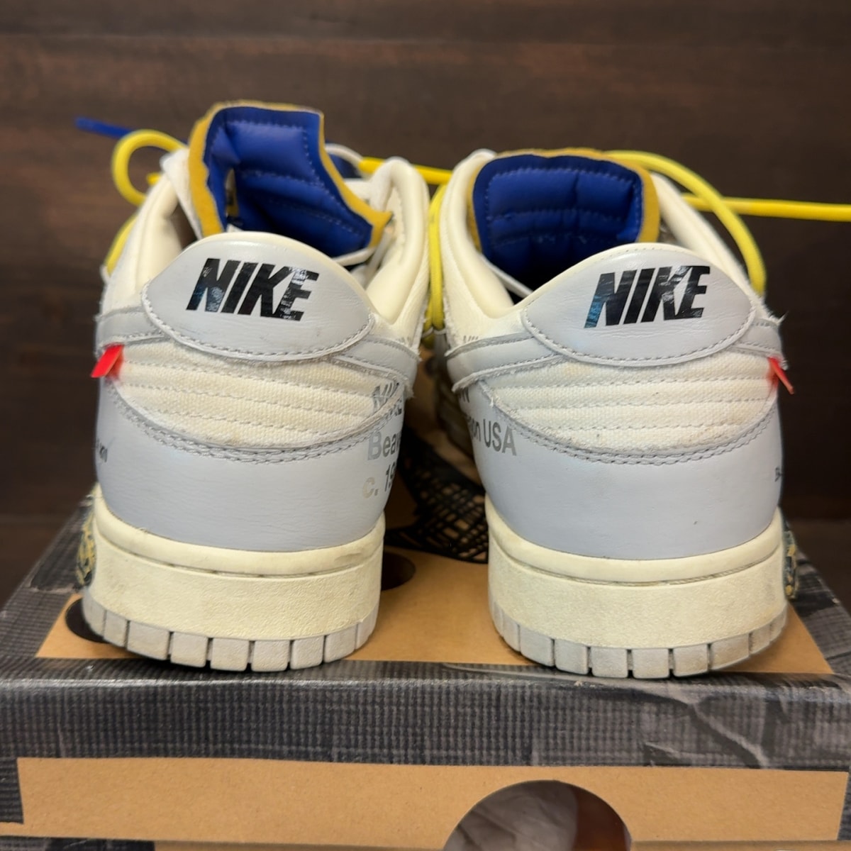 Nike Dunk Low Off-White Lot 27 - Image 5
