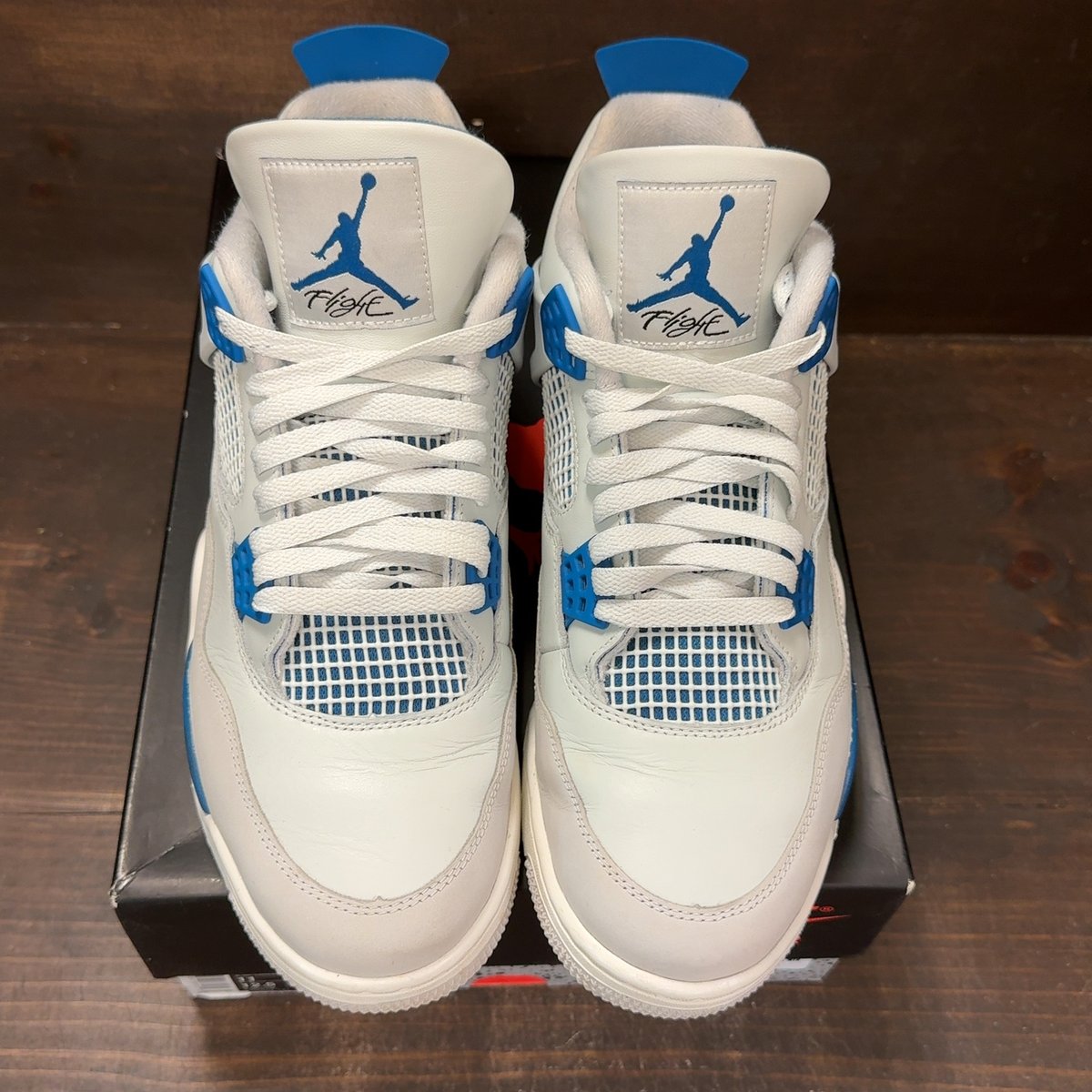 Jordan 4 Retro Military Blue (2024) Size 11 (Pre-Owned) - tag
