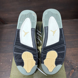 Jordan 4 Retro SE Craft Medium Olive Size 11.5 (Pre-Owned) - box