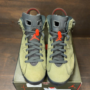 Jordan 6 Retro Travis Scott Size 9.5 (Pre-Owned) - tag