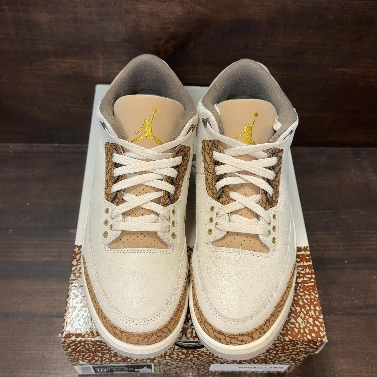 Jordan 3 Retro Palomino Size 10.5 (Pre-Owned) - tag