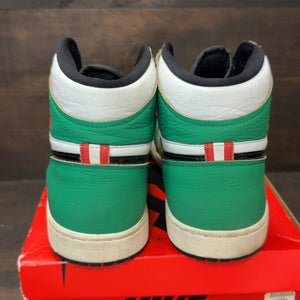 Jordan 1 Retro High Lucky Green (Women's) Size 9.5W (Pre-Owned) - aux