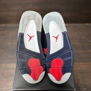 Jordan 4 Retro Midnight Navy (GS) Size 6.5Y (Pre-Owned) - box