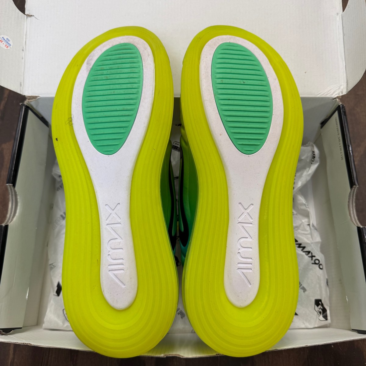 Nike Air Max 720 Volt Black - Image 6