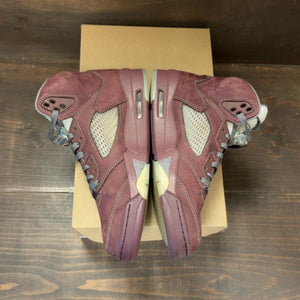 Jordan 5 Retro Burgundy (2023) Size 8 (Pre-Owned) - aux