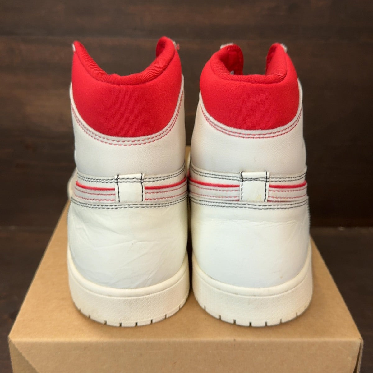 Jordan 1 Retro High Phantom Gym Red Size 13 (Pre-Owned) - Image 5