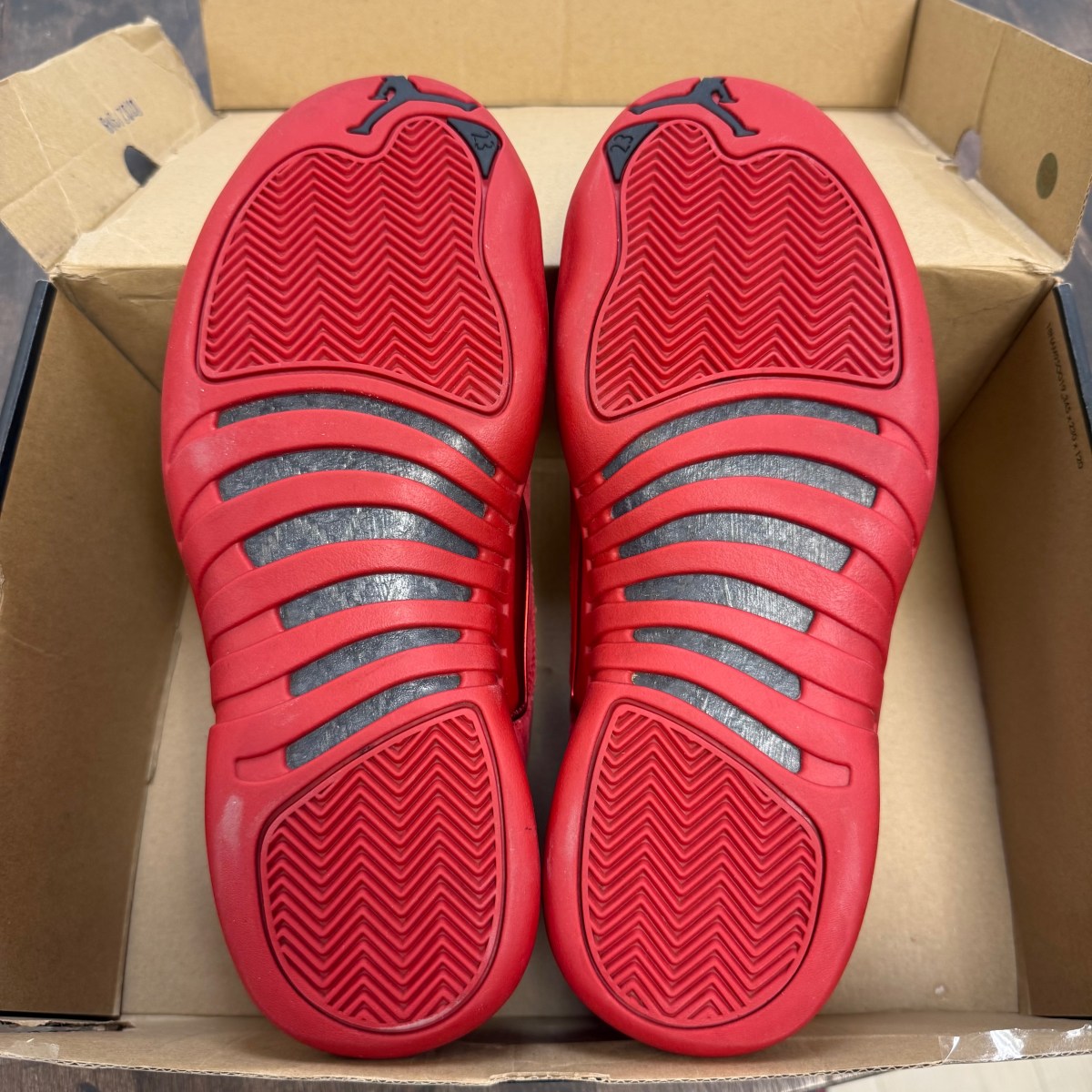 Jordan 12 Retro Gym Red (2018) Size 8.5 (Pre-Owned) - Image 5