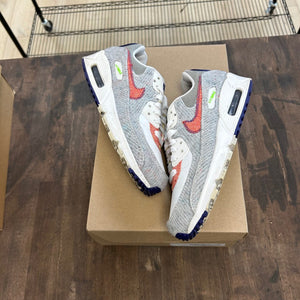 Nike Air Max 90 Jacquard Court Purple Size 8.5 (Pre-Owned) - Image 1