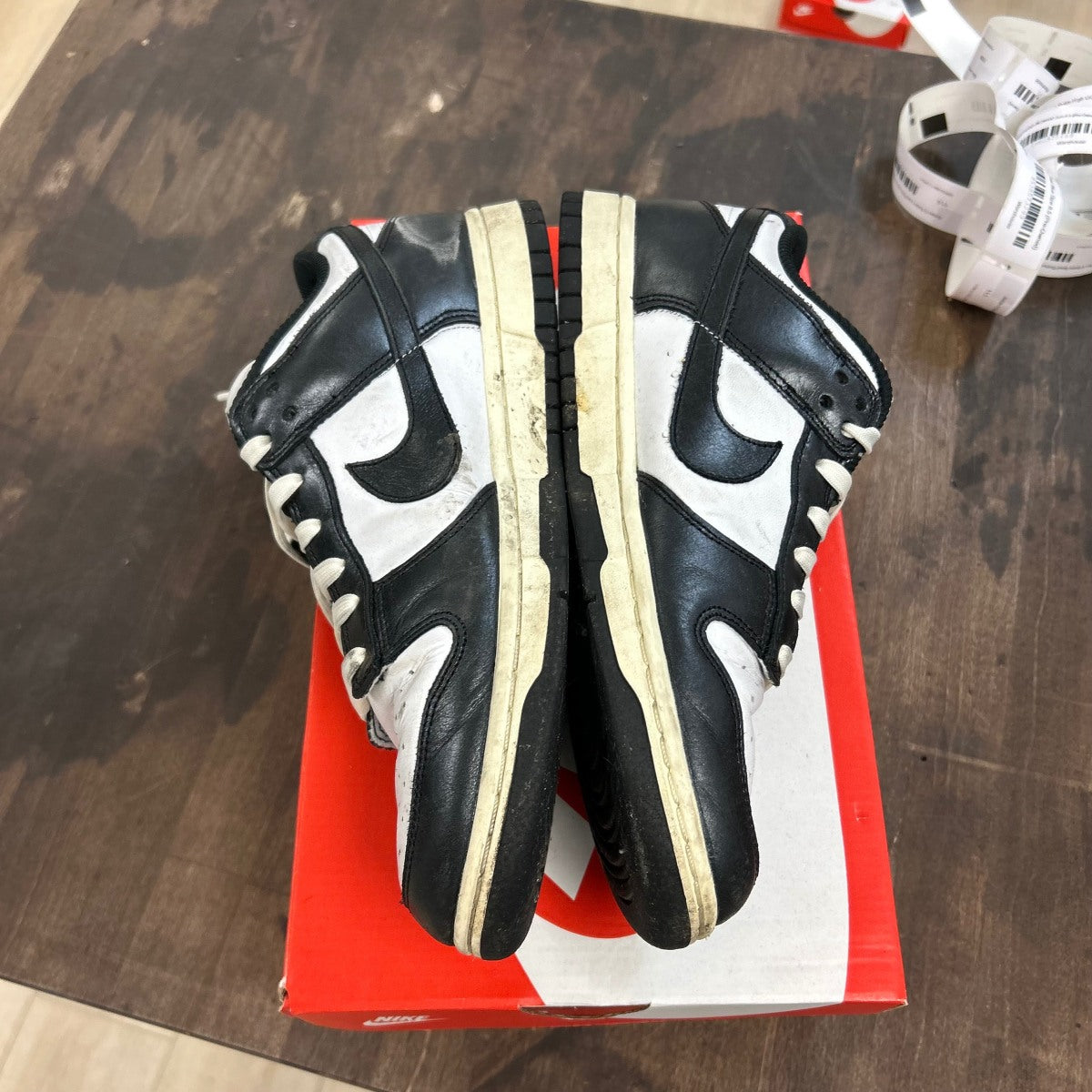 Nike Dunk Low Vintage Panda (Women's) Size 10W (Pre-Owned)