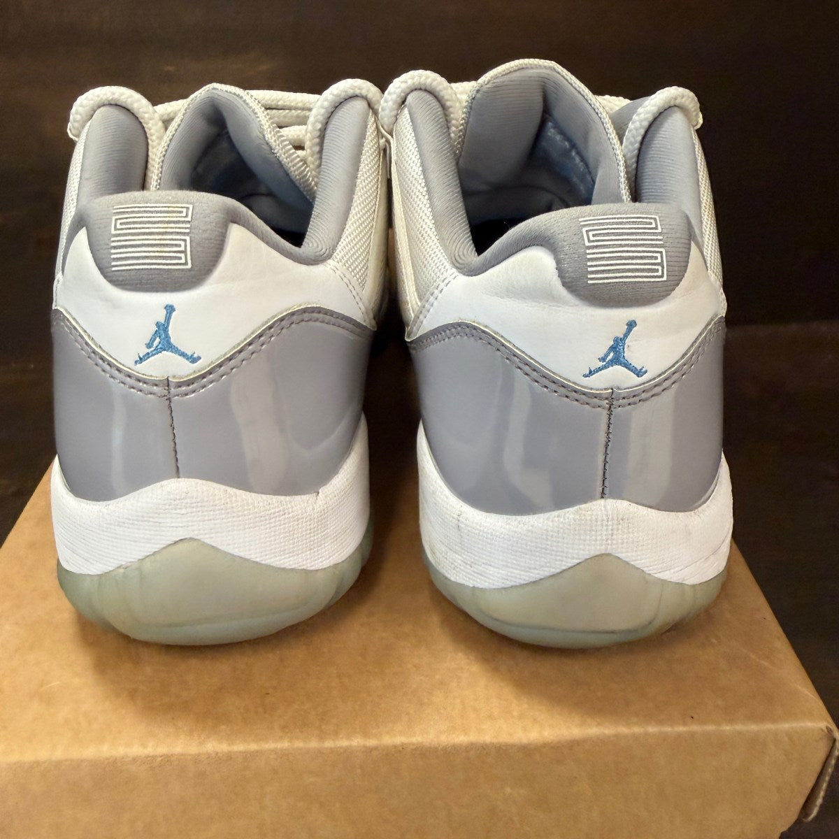 Jordan 11 Retro Low Cement Grey Size 11 (Pre-Owned) - Image 4
