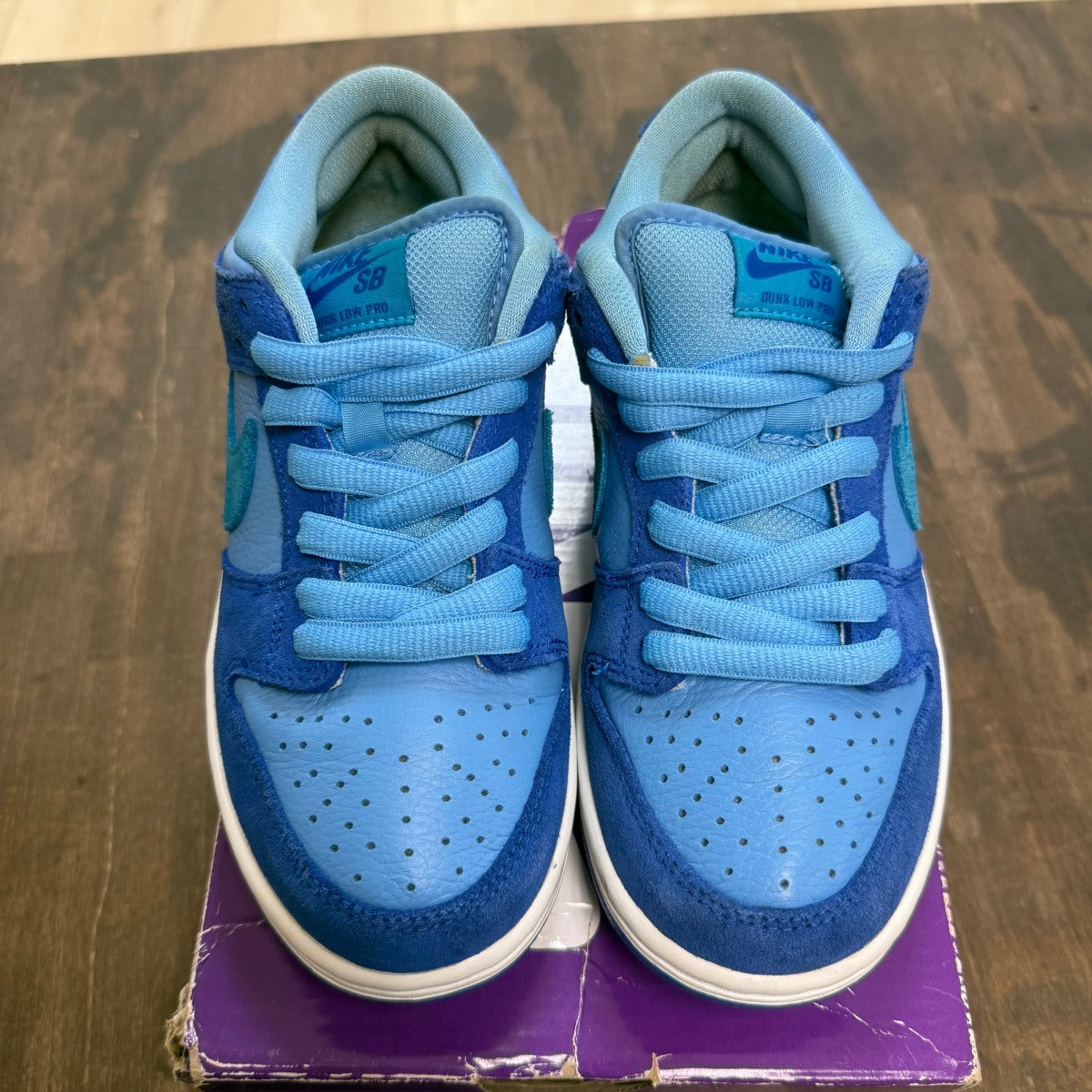 Nike SB Dunk Low Blue Raspberry - Image 3