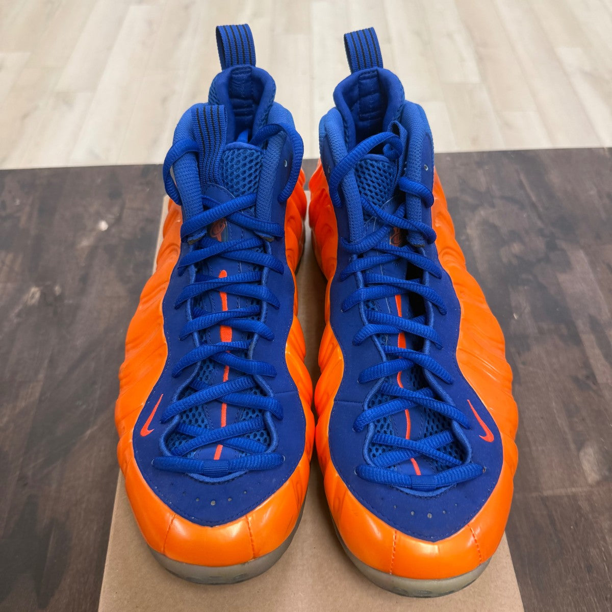 Nike Air Foamposite One Knicks Size 13 (Pre-Owned) - Image 5