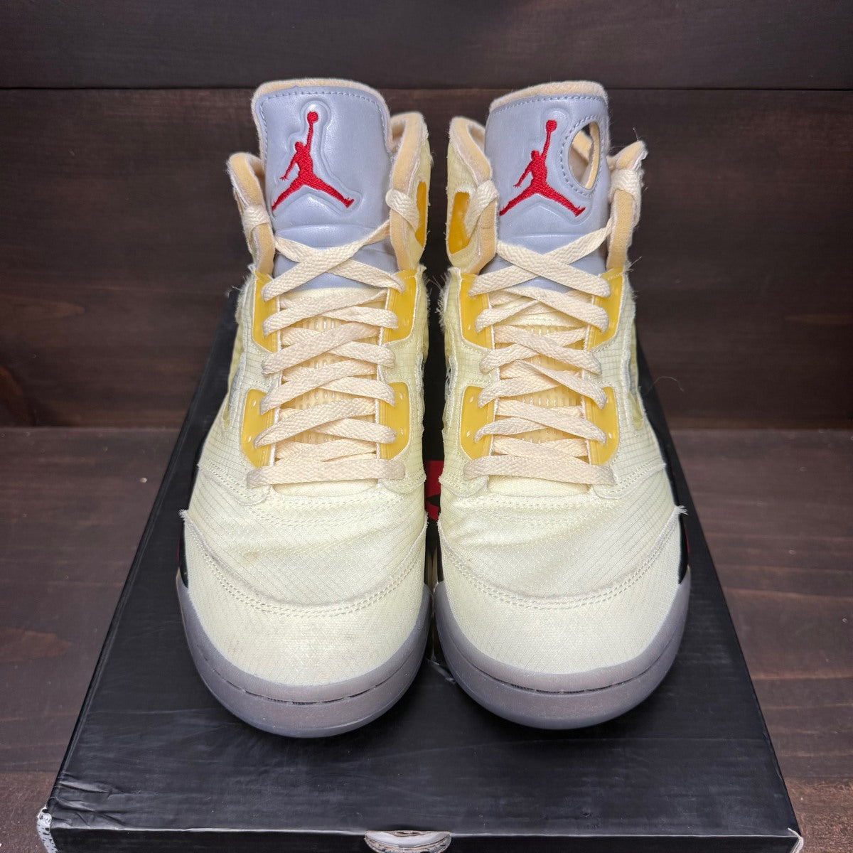 Jordan 5 Retro Off-White Sail - Image 4