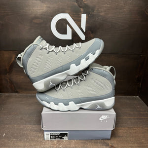 Jordan 9 Retro Cool Grey (2025) Size 10 (Pre-Owned) - front