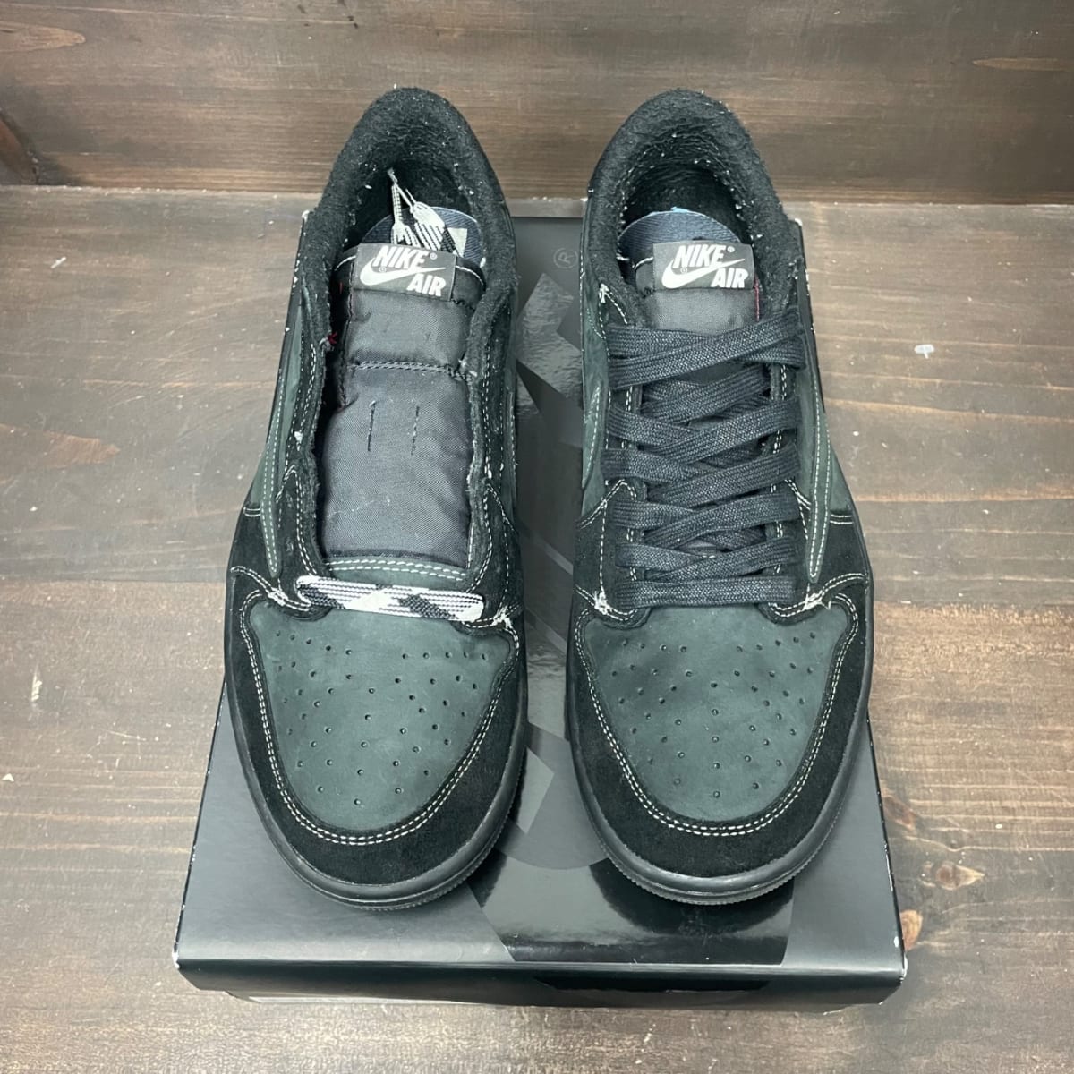 Jordan 1 Retro Low OG SP Travis Scott Black Phantom Size 11.5 (Pre-Owned) - back