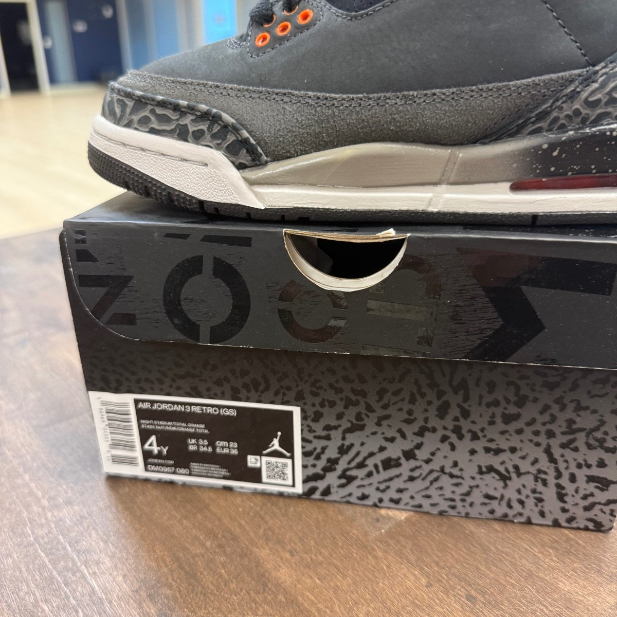 Jordan 3 Retro Fear Pack (2023) (GS) - Image 6