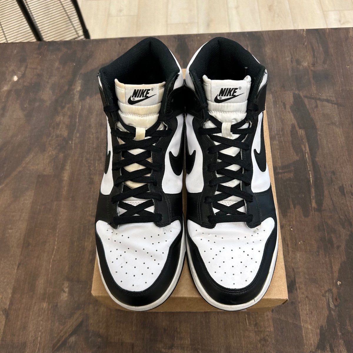 Nike Dunk High Panda Black White (2021/2024) Size 11.5 (Pre-Owned) - Image 2