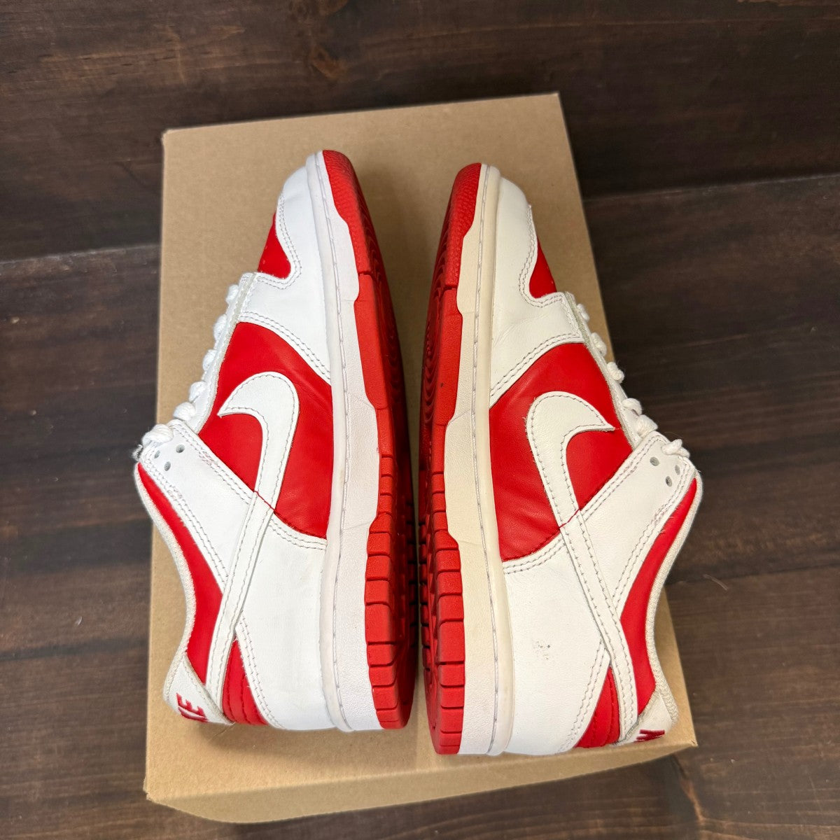 Nike Dunk Low Championship Red (GS) Size 4Y (Pre-Owned) - Image 5