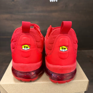 Nike Air VaporMax Plus Triple Red Size 9.5 (Pre-Owned) - Image 4
