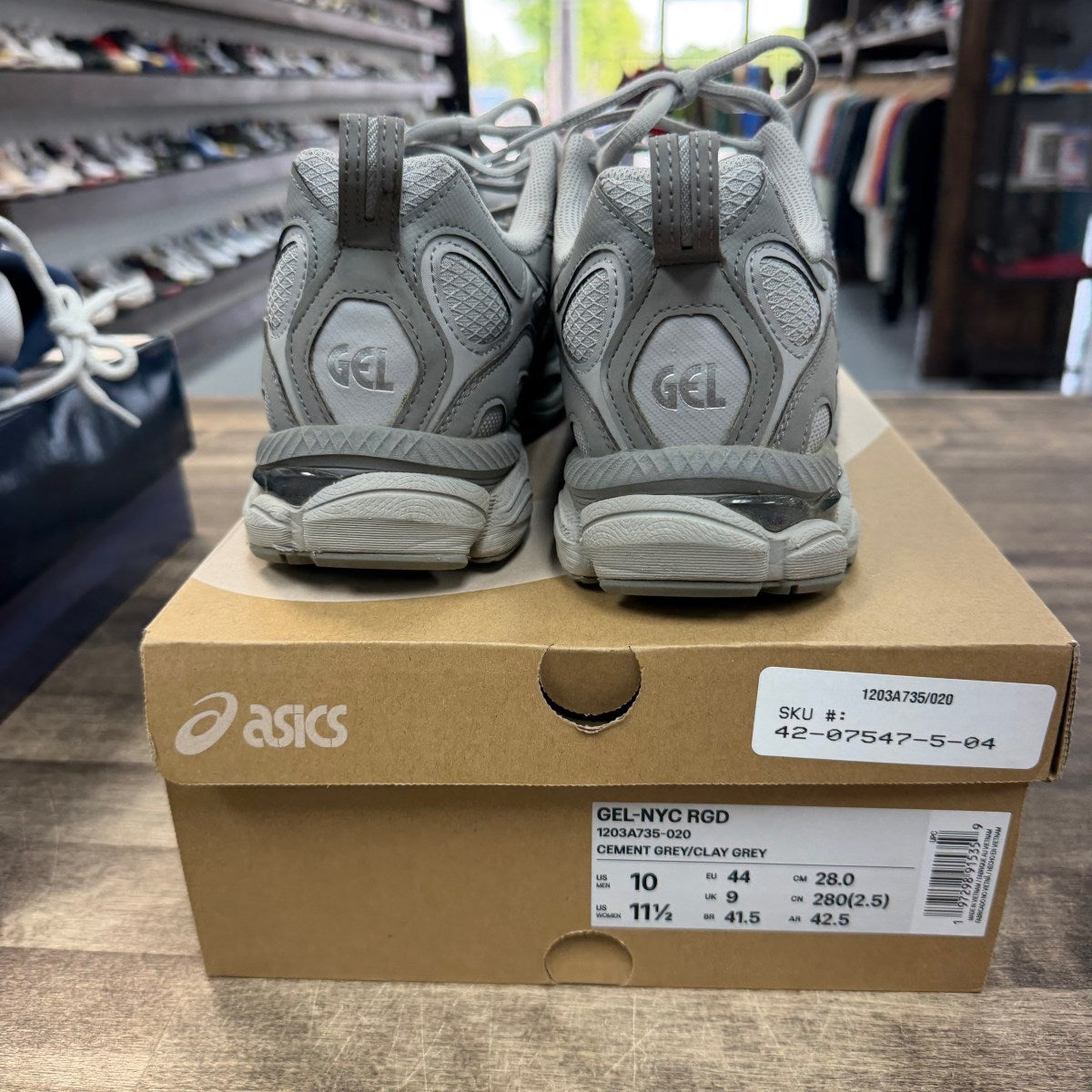 ASICS Gel-NYC RGD Cement Grey - Image 3