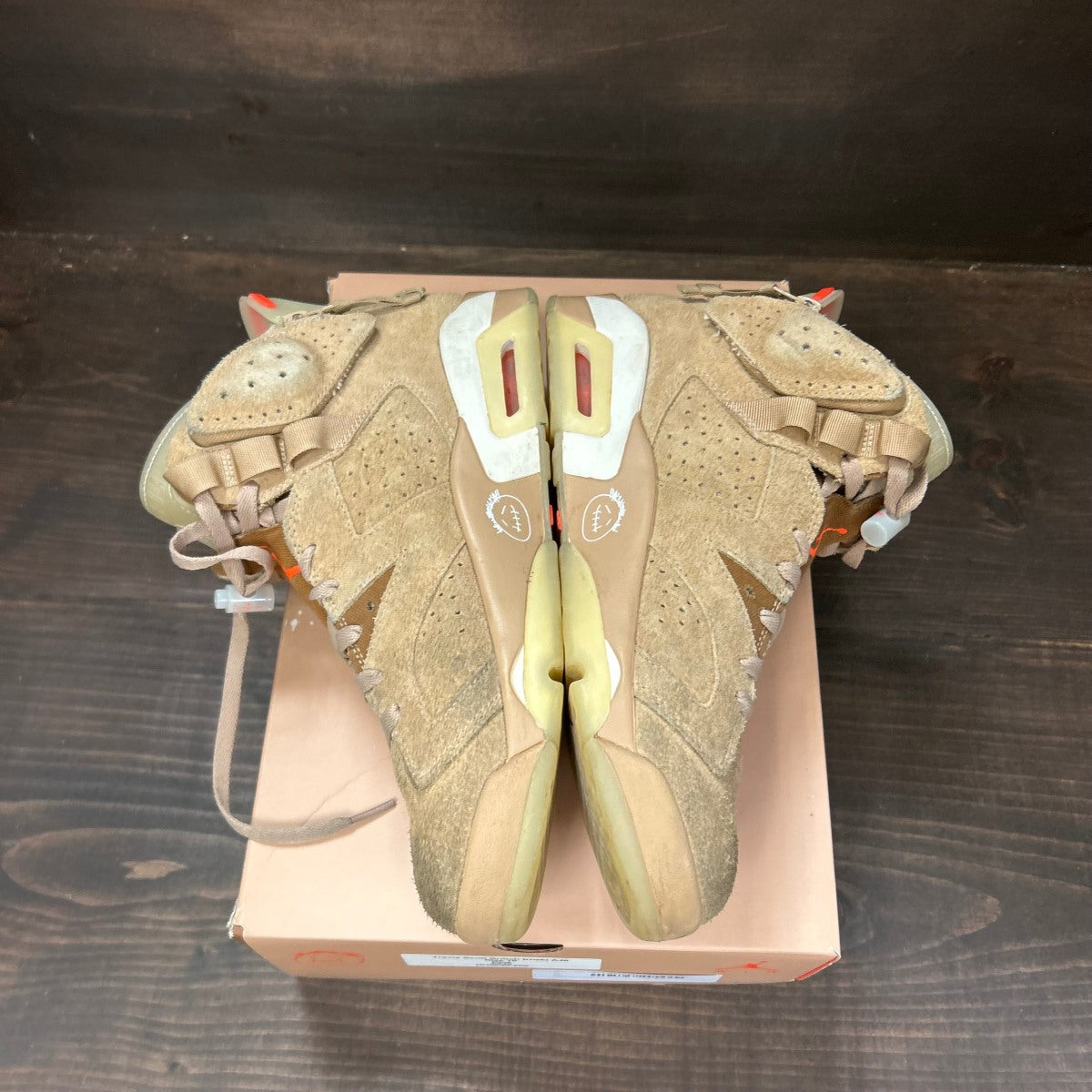 Jordan 6 Retro Travis Scott British Khaki - Image 4