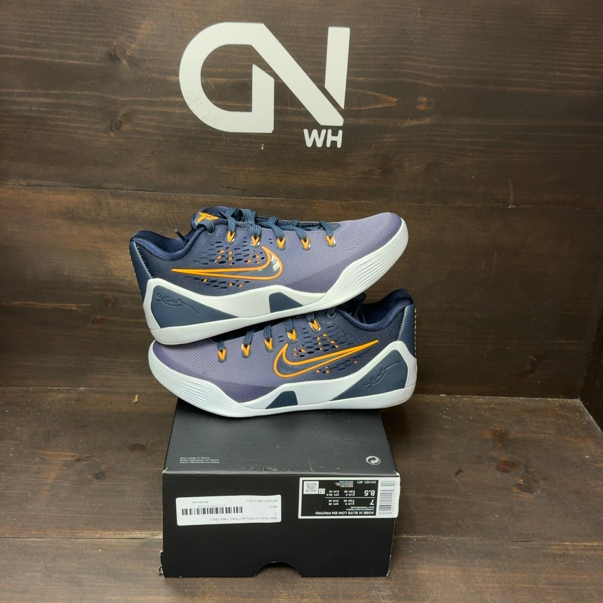 Nike Kobe 9 EM Low Protro Fade Size 7 - front
