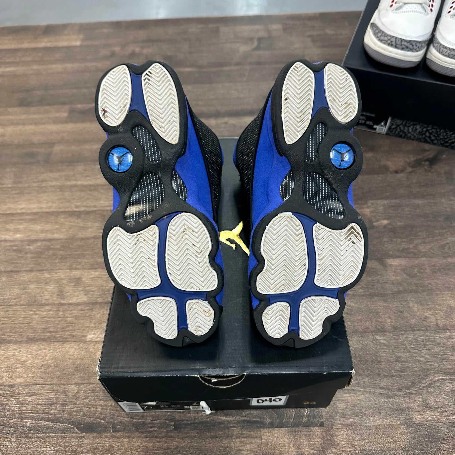 (GS) Black Hyper Royal Jordan 13 (USED)