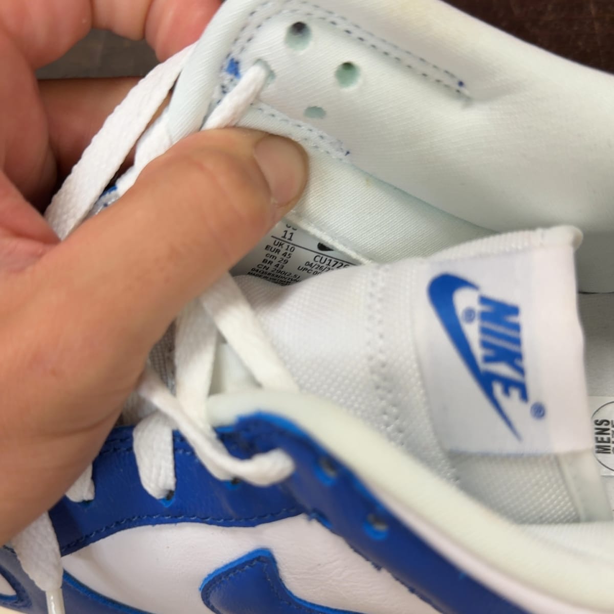 Nike Dunk Low SP Kentucky Size 11 (Pre-Owned) - aux