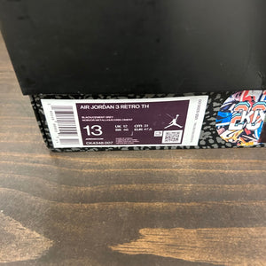 Jordan 3 Retro Tinker Black Cement Gold - Image 7