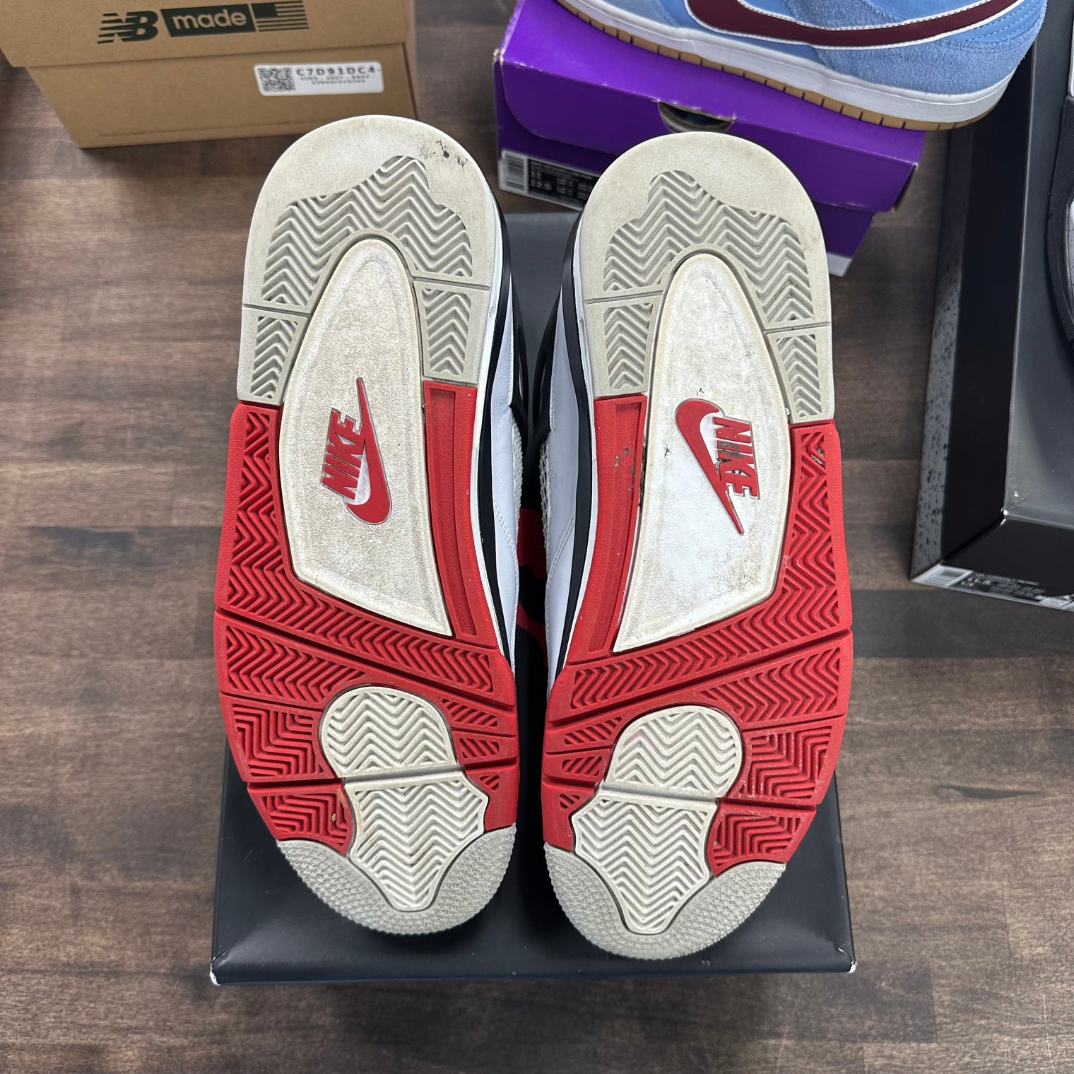 Fire Red Jordan 4 Retro (USED)