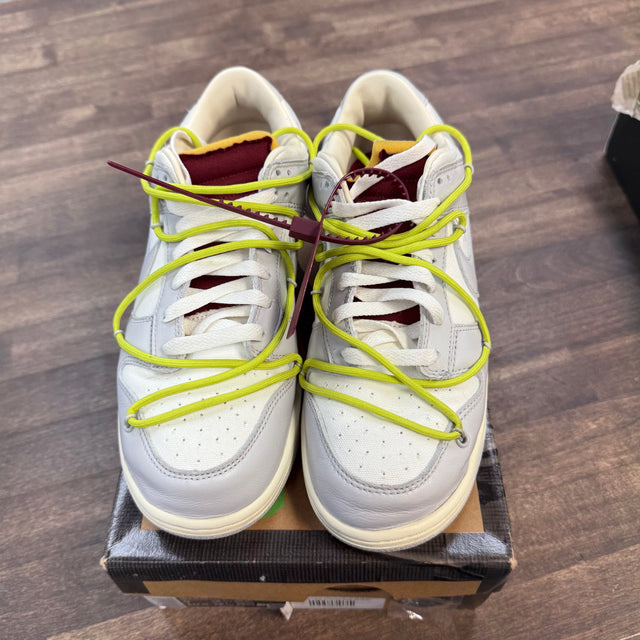 Lot 8 of 50 Off-White Dunk Low (USED)