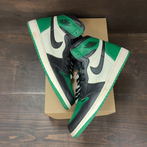 Jordan 1 Retro High Pine Green Size 13 (Pre-Owned) - back