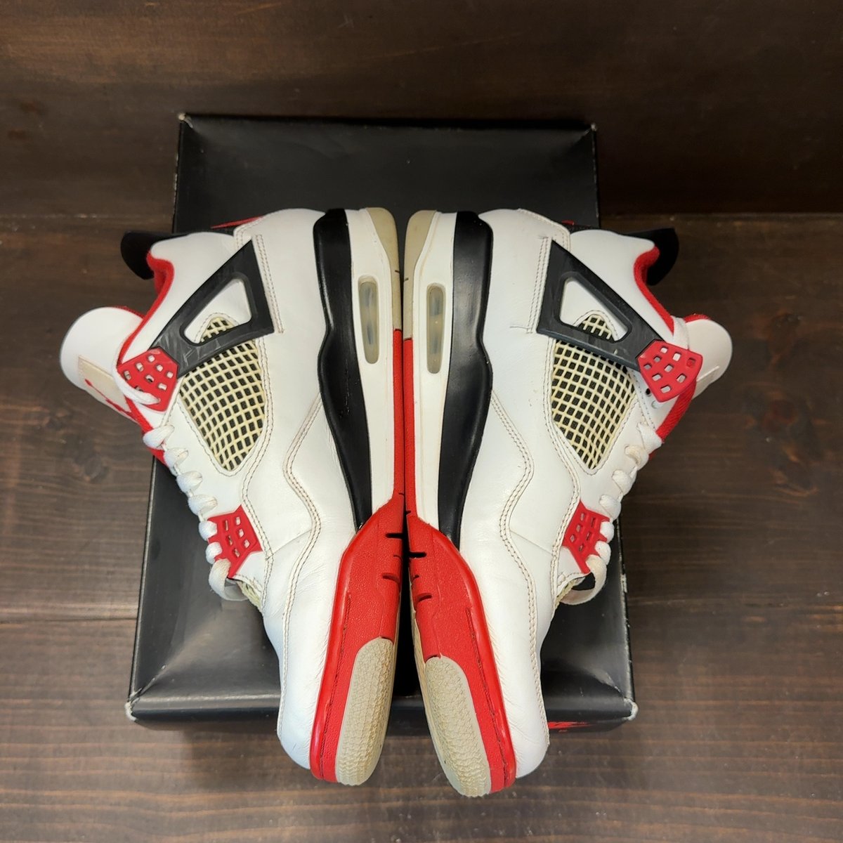 Jordan 4 Retro Fire Red (2020) Size 9 (Pre-Owned) - aux
