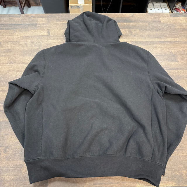 Black Supreme Box Logo Hoodie (FW23) (USED)