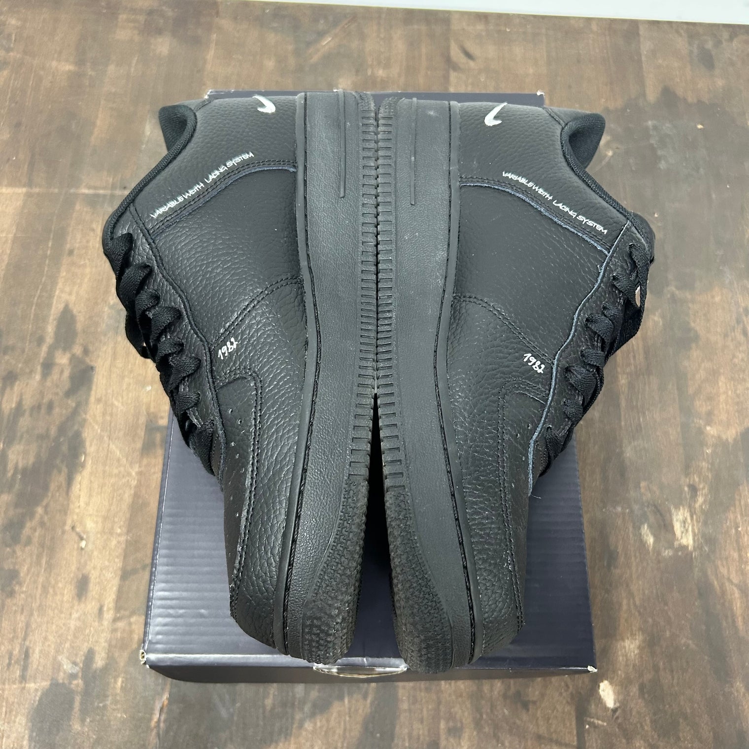 Sketch Black Air Force 1 Low (USED)