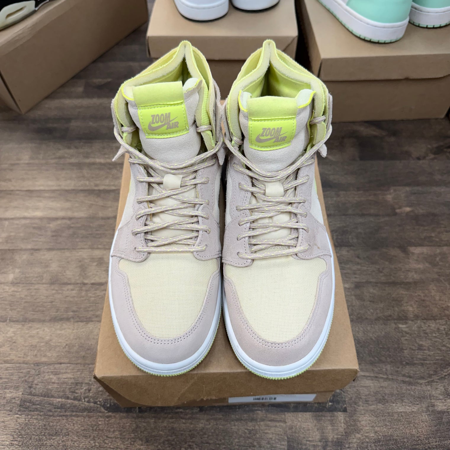Lemon Twist Jordan 1 Zoom Air CMFT (W) (USED, No Box)