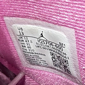 Jordan 6 Retro Awake NY Playful Pink Size 13 (Pre-Owned) - aux