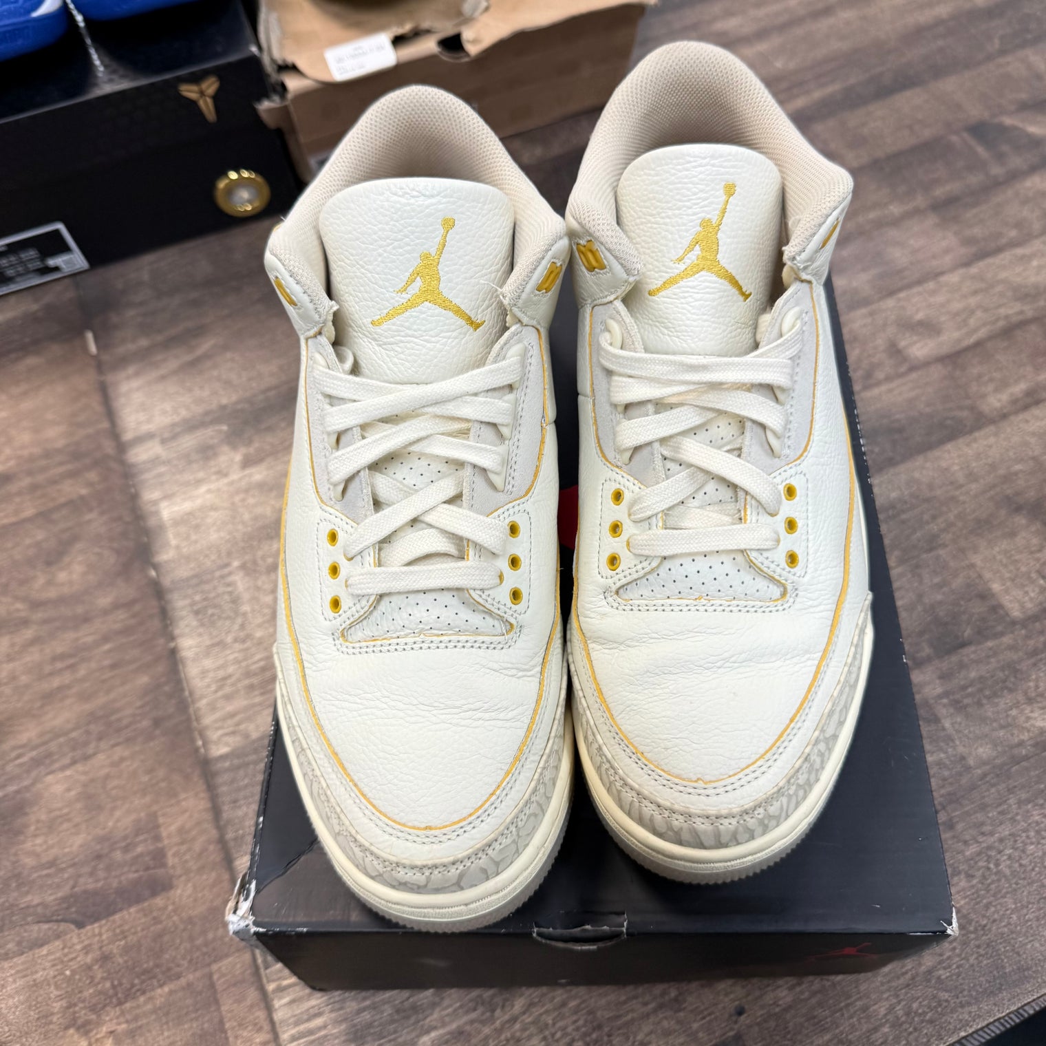 J Balvin Sunset Jordan 3 Retro (USED,No Insoles, No Box)