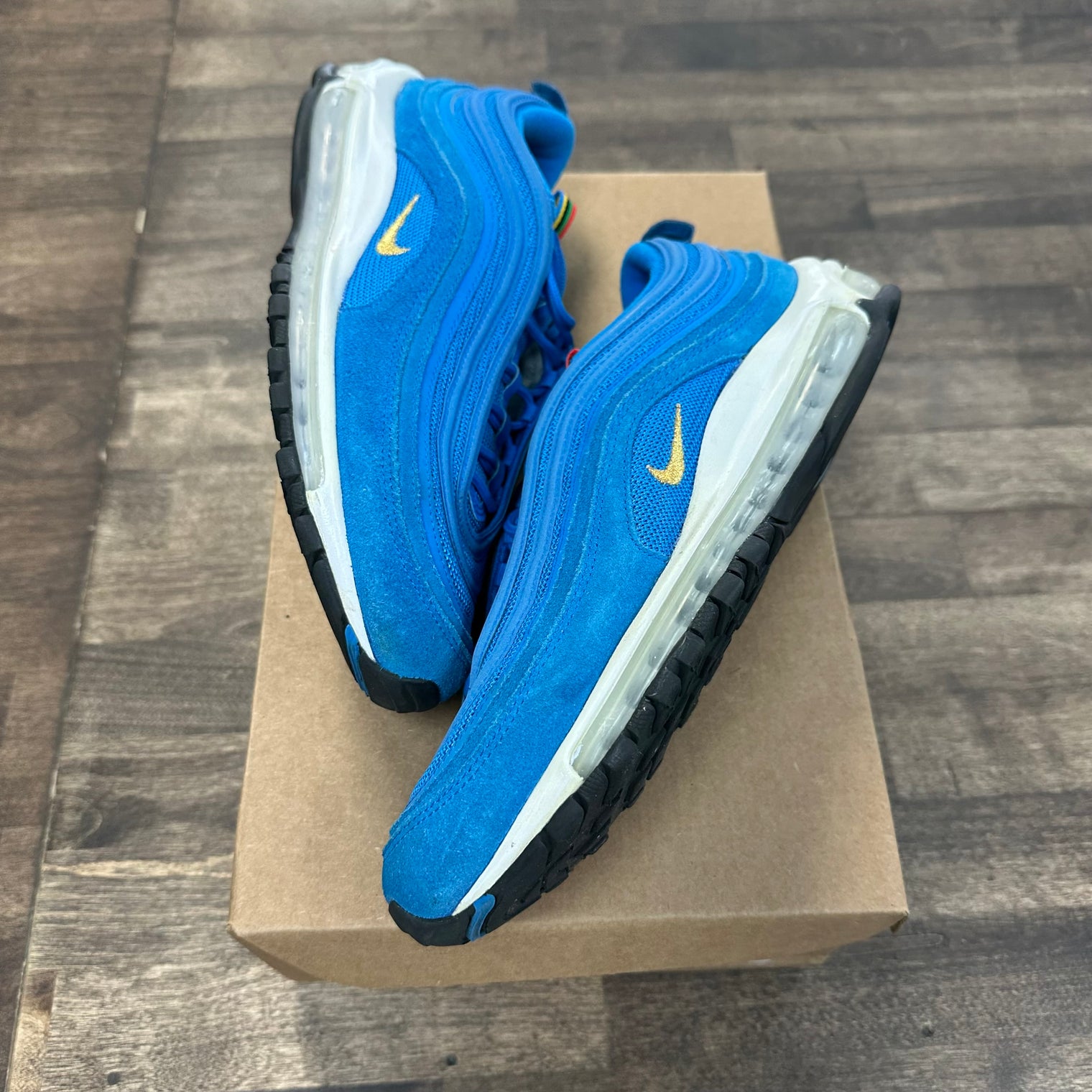 Olympic Rings Pack Blue Air Max 97 (USED, No Box)