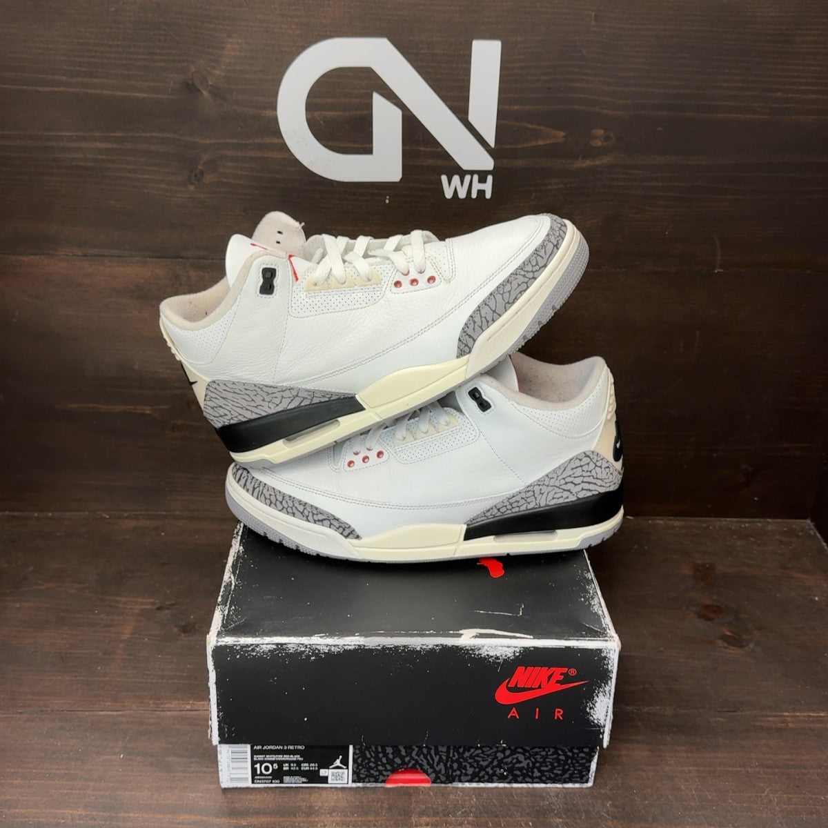 Jordan 3 Retro White Cement Reimagined - Image 1