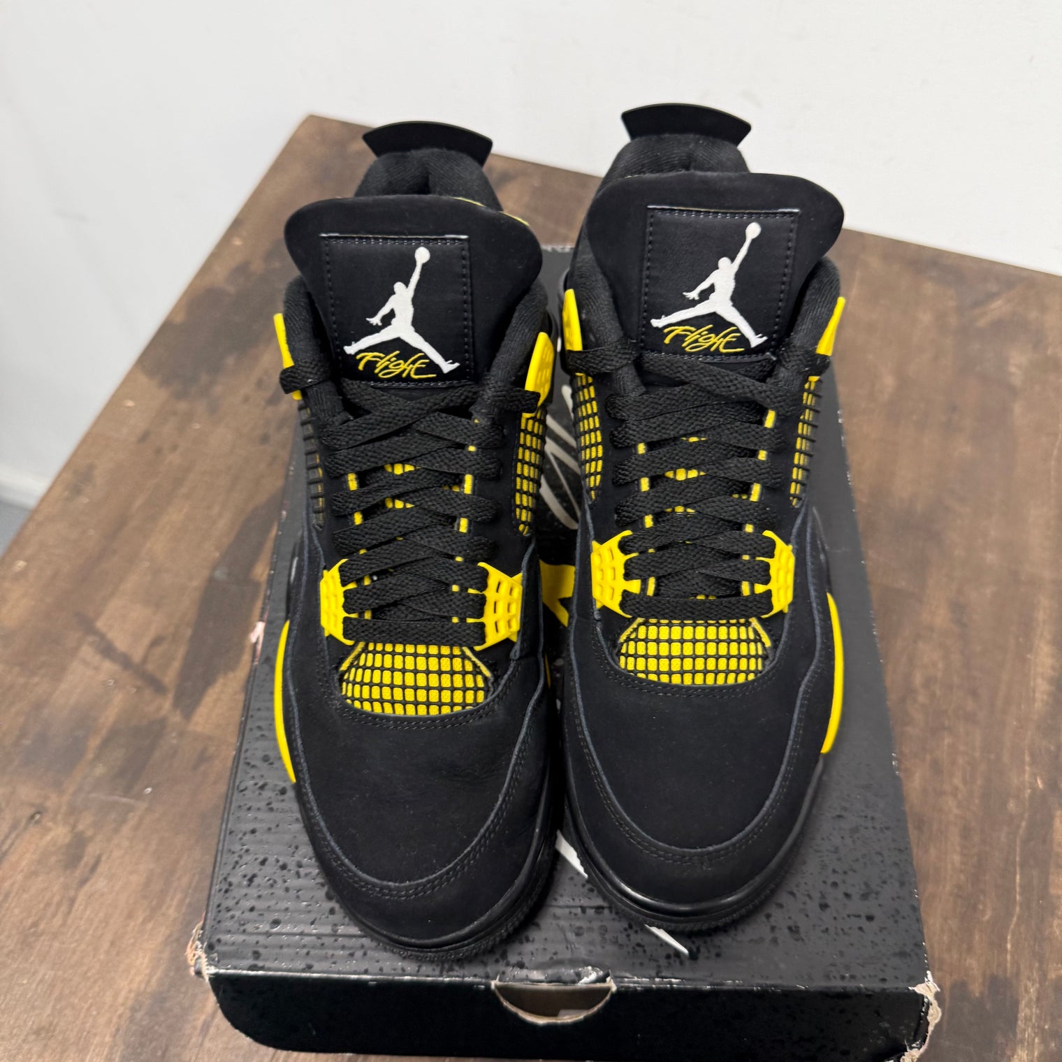 Yellow Thunder Jordan 4 Retro (USED)