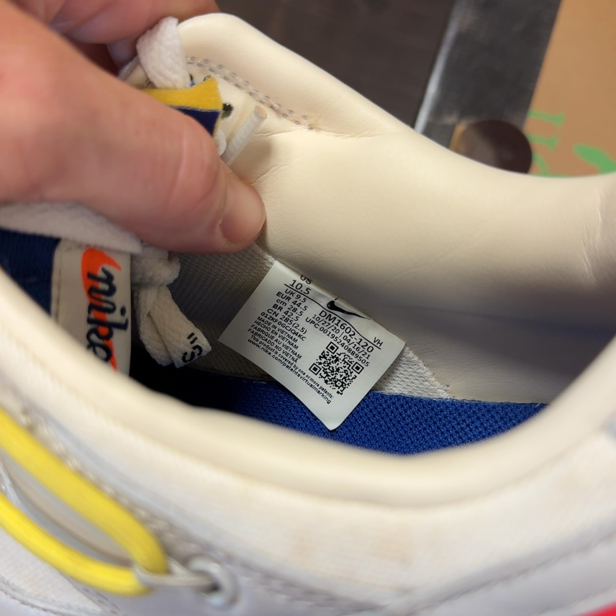 Nike Dunk Low Off-White Lot 27 - Image 7