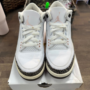 Jordan 3 Retro Neapolitan Dark Mocha (Women's) Size 6.5W (Pre-Owned) - Image 3