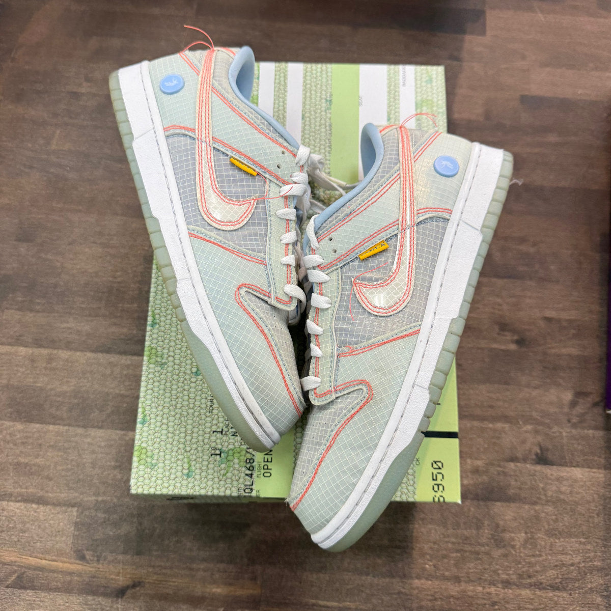 Nike Dunk Low Union Passport Pack Argon - Image 1