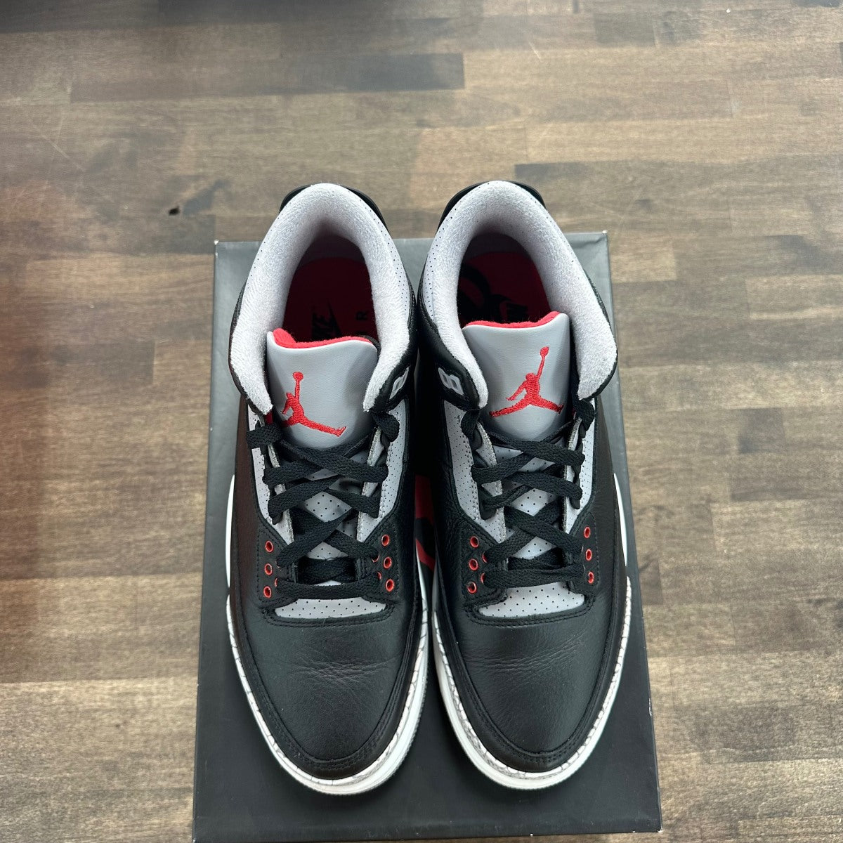 Jordan 3 Retro OG Black Cement (2024) Size 10 (Pre-Owned)