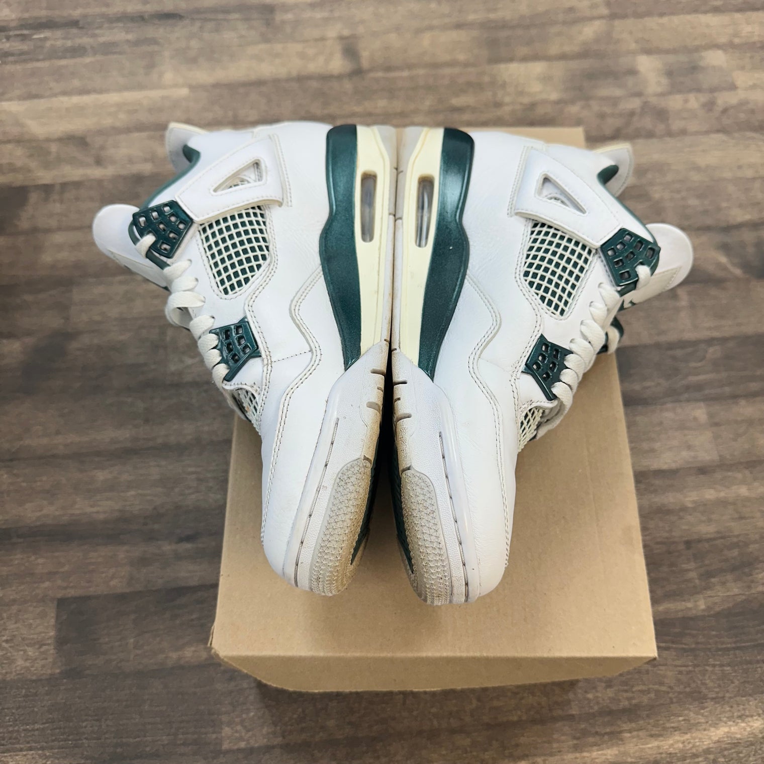 Air Jordan 4 Retro Oxidized Green (USED, No Insoles, No Box)