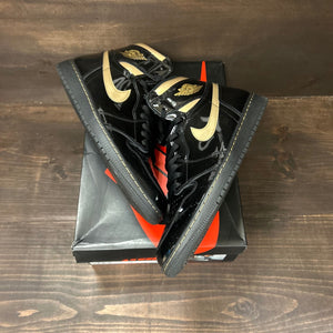 Jordan 1 Retro High Black Metallic Gold (2020) - Image 2