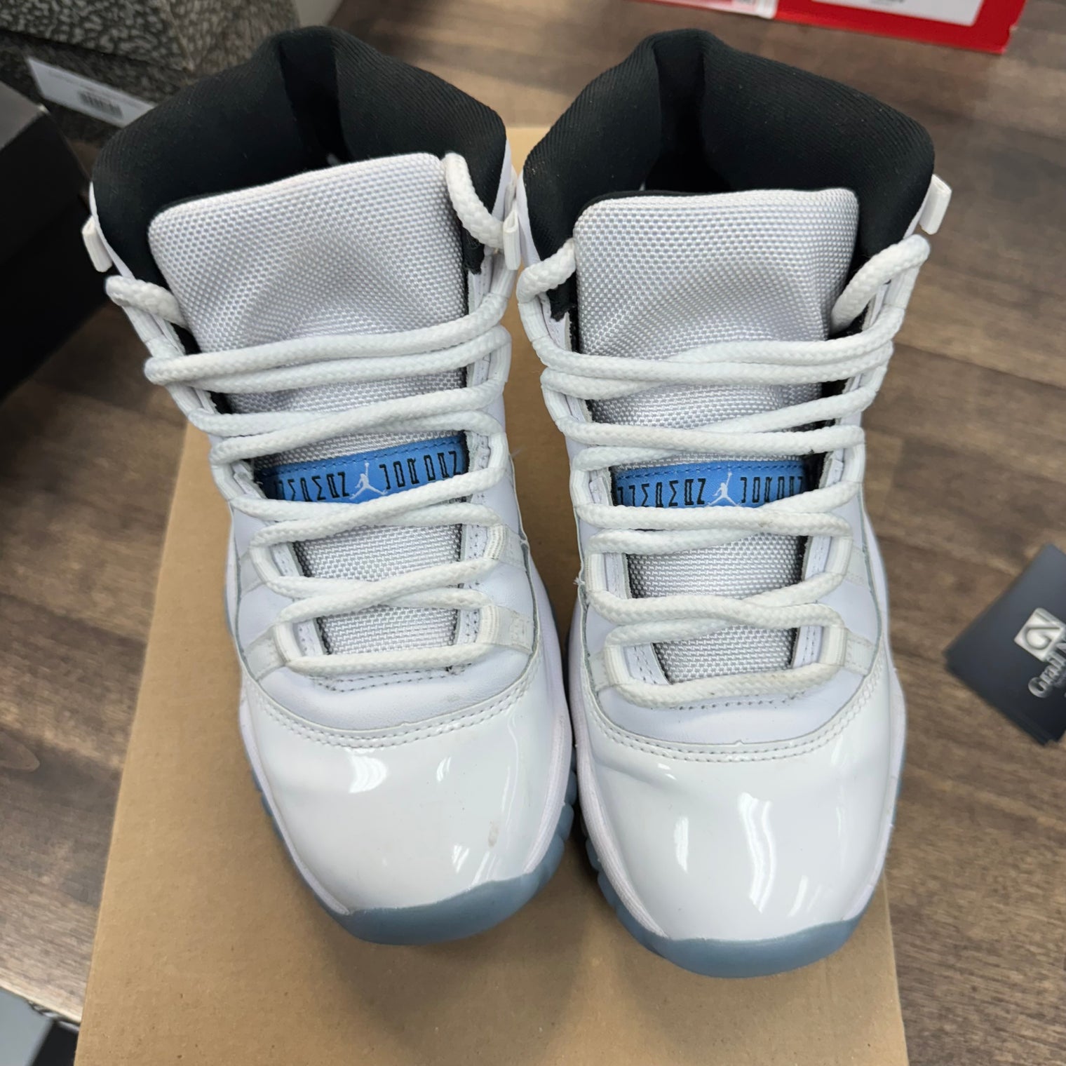 Legend Blue Jordan 11 (GS) (USED, No Box)